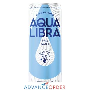 Aqua Libra Still Water Cans 24x330ml