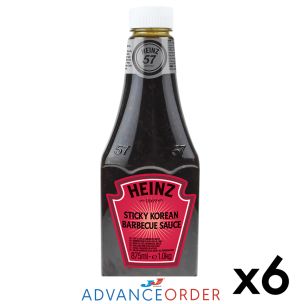 Heinz Sticky Korean Barbecue Sauce 6x875ml