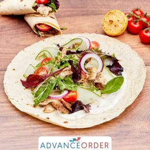 KaterBake 10.5" Gluten Free Wraps 72x55g