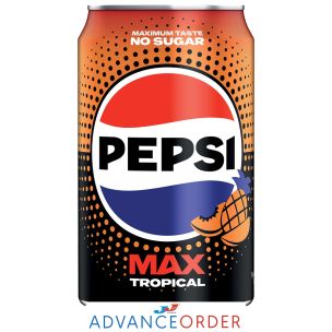 Pepsi Max Tropical Cans 24x330ml