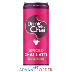 Drink Me Chai Spiced Chai Latte Ready to Drink 12x250ml