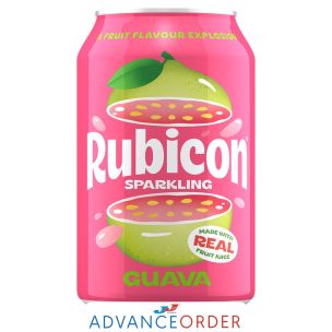 Rubicon Guava Sparkling Cans 24x330ml