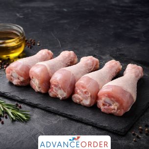 JJ Fresh Halal Chicken Drumsticks 2x4kg