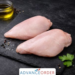 JJ Fresh Halal Chicken Breast Fillets 170-200g 2x5kg