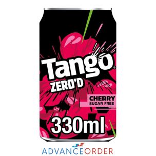 Tango Cherry Sugar Free Cans GB 24x330ml