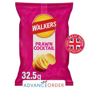 Walkers Prawn Cocktail Crisps 32x32.5g