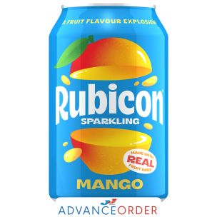 Rubicon Mango Sparkling Cans 24x330ml