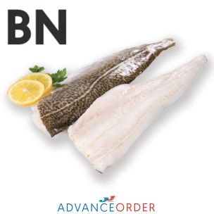 MSC BN Skin On PBI Cod Fillets 32oz+ 2x9kg