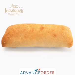 Letsdough Fully Baked Large Ciabatta 24cm 30x160g