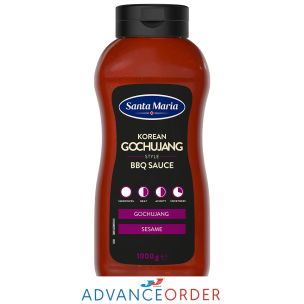 Santa Maria Korean Gochujang Style BBQ Sauce (Single) 1x1000g