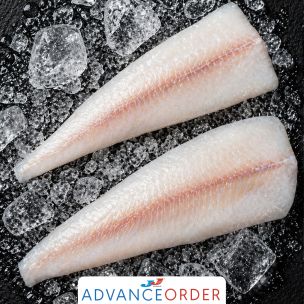 MSC IQF Skinless Boneless Alaskan Pollock Fillets 170-200g 1x4.54kg