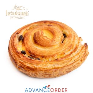 Letsdough Ready to Bake All Butter Pain aux Raisins-60x110g