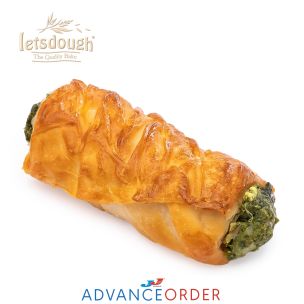Letsdough Mini Pastry Rolls with Spinach & Cheese 12 Pieces 1x500g