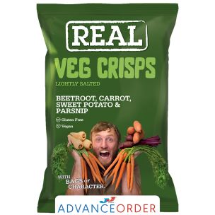 Real Veg Crisps 24x35g