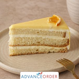 Letscake Orange Cake (1.65kg) Pre-Sliced 1x14ptn