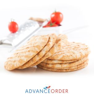 Letsdough Premium Greek Pitta Bread 12x10