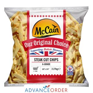 McCain Original Choice Steak-Cut Chips 4x2.27kg