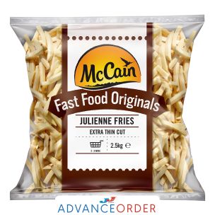 McCain Fast Food Originals Julienne Fries 4x2.5kg