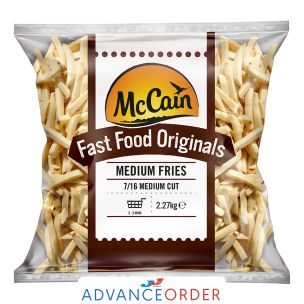 McCain Fast Food Originals 7/16 Medium Cut Fries 4x2.27kg