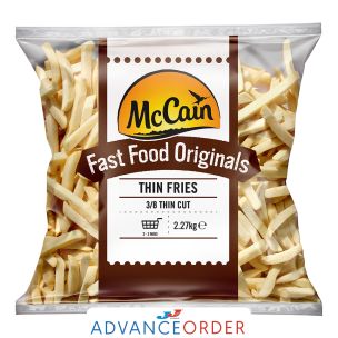 McCain Fast Food Originals 3/8 Thin Fries 4x2.27kg