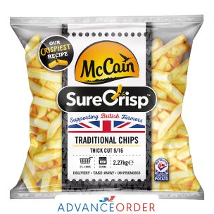 McCain SureCrisp Traditional Chips 4x2.27kg