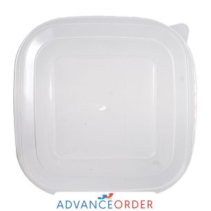 1000/1300ml Kraft Square Food Container Lids 1x300