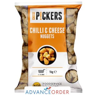McCain Pickers Chilli Pepper & Cheese Nuggets-1x1kg