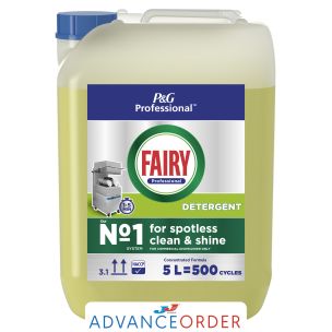 Fairy Professional 3.1 Commercial Auto Dish Wash Detergent Regular 1x5L