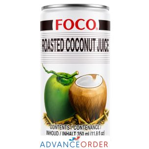 Foco Roasted Coconut Juice 12x350ml