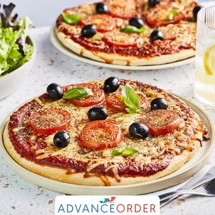 Pizza Plus 9" Thin & Crispy Pizza Crusts 48x140g
