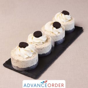 Sugar Valley Cookies and Cream Cheesecake Portions 16x130g