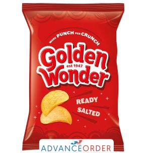 Golden Wonder Ready Salted Crisps 32x32.5g