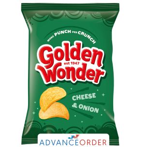 Golden Wonder Cheese & Onion Crisps 32x32.5g