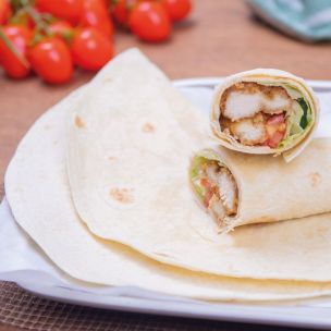 Letsdough 10" Flour Tortilla Wraps-4x18