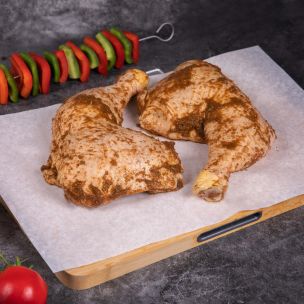 Jerk Chicken Halal Bone-in Legs 1x2kg