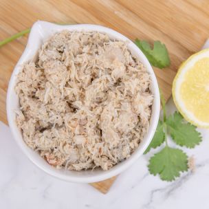 Pasteurised White Crabmeat 1x454g