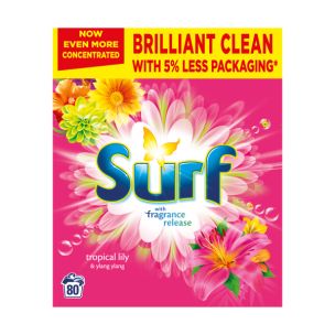 Surf Tropical Lily & Ylang-Ylang Washing Powder 80 wash 1x1