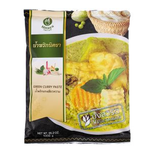 Nittaya Vegetarian Green Curry Paste (Single) 1x1kg
