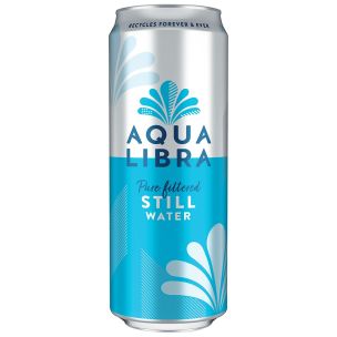 Aqua Libra Still Water Cans 24x330ml