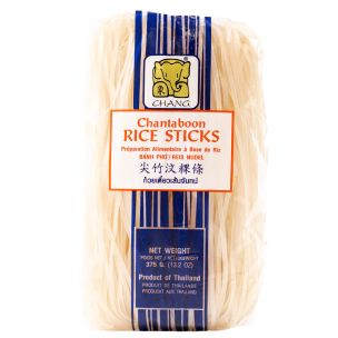 Chang Rice Stick Noodles (3 mm) (Red Strap) 30x375g