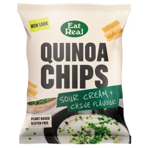 Eat Real Quinoa Sour Cream & Chive Chips 18x40g