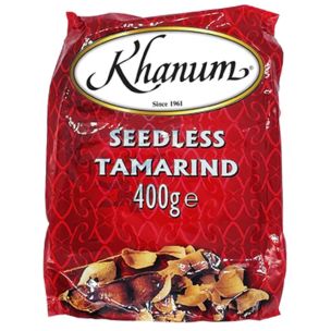 Khanum Tamarind Seedless (Single) 1x400g