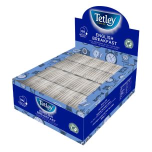 Tetley English Breakfast Drawstring Tea Bags 1x100