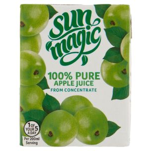 Sunmagic Pure Apple Juice-24x200ml