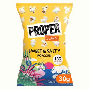 Propercorn Sweet and Salty Popcorn-24x30g