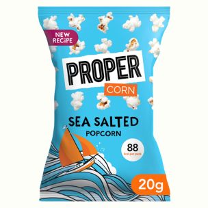 Propercorn Lightly Sea Salted Popcorn-24x20g