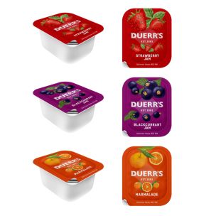 Duerrs Assorted Jams Portions 100x20g