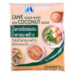 MITR PHOL Cane Sugar Mixed With Coconut Sugar (Single)1x1kg