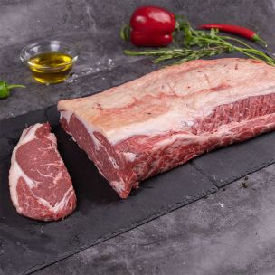 Fresh Halal Striploin Steak (Price Per Kg) (Single) Pack Approx 6kg