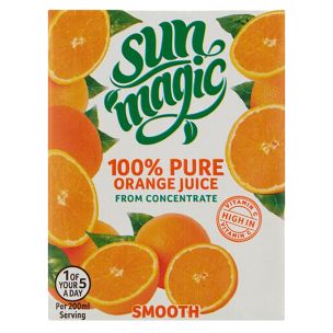Sunmagic Pure Orange Juice-24x200ml